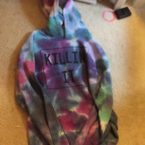 tie-dye hoodie